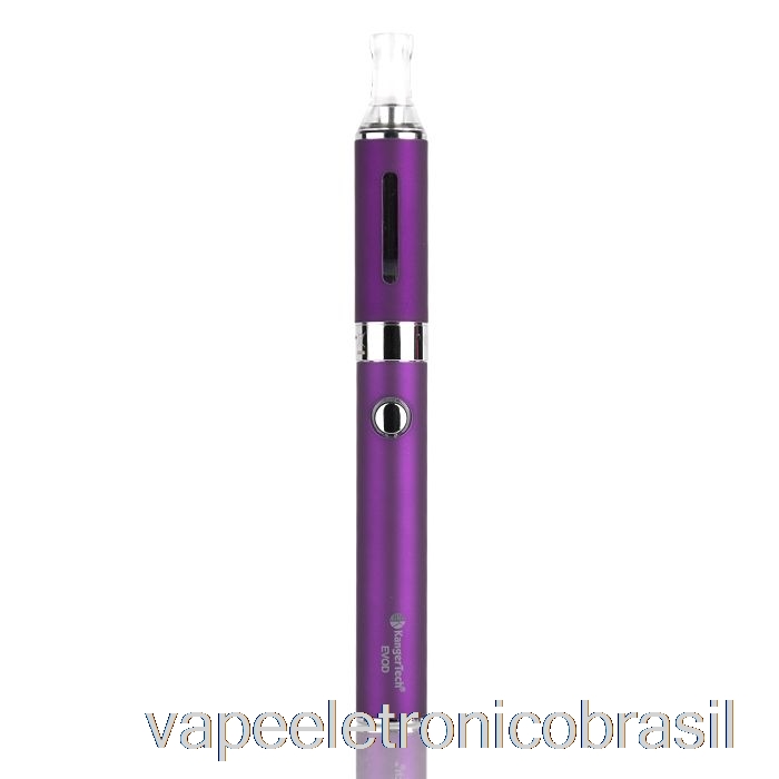 Vape Recarregável Kanger Evod Blister Kit Roxo